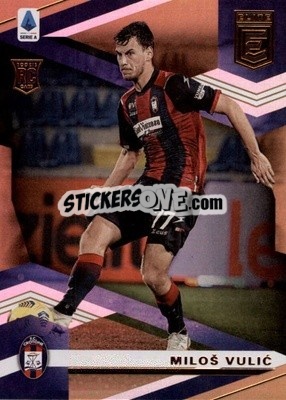 Sticker Milos Vulic - Chronicles Soccer 2020-2021
 n. SAE12 - Topps