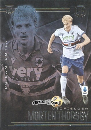 Sticker Morten Thorsby - Chronicles Soccer 2020-2021
 n. SAI25 - Topps