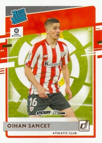 Sticker Oihan Sancet - Chronicles Soccer 2020-2021
 n. LLRR1 - Topps
