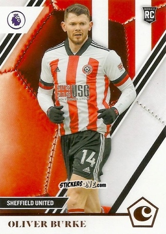 Sticker Oliver Burke - Chronicles Soccer 2020-2021
 n. PLC12 - Topps