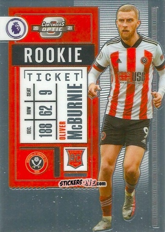 Sticker Oliver McBurnie - Chronicles Soccer 2020-2021
 n. PLRT7 - Topps