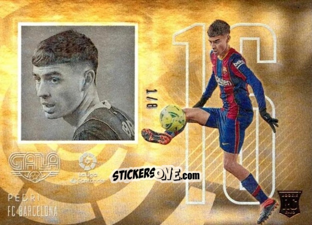 Sticker Pedri - Chronicles Soccer 2020-2021
 n. LLGR10 - Topps