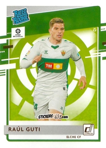 Sticker Raul Guti - Chronicles Soccer 2020-2021
 n. LLRR2 - Topps