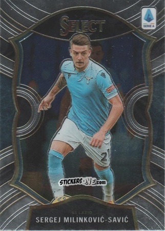 Sticker Sergej Milinkovic-Savic - Chronicles Soccer 2020-2021
 n. SAS8 - Topps