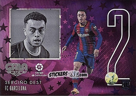 Sticker Sergino Dest - Chronicles Soccer 2020-2021
 n. LLGR1 - Topps