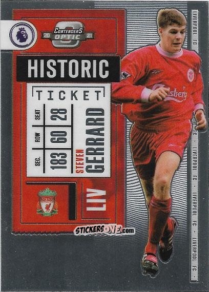 Sticker Steven Gerrard - Chronicles Soccer 2020-2021
 n. PLHT4 - Topps