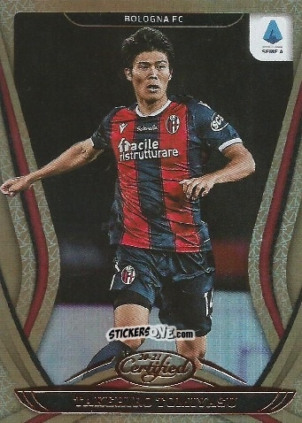 Sticker Takehiro Tomiyasu - Chronicles Soccer 2020-2021
 n. SACE9 - Topps