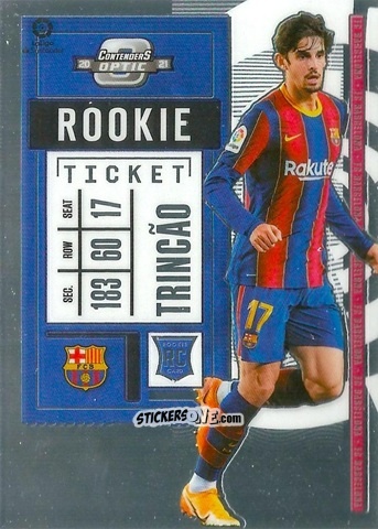 Sticker Trincao - Chronicles Soccer 2020-2021
 n. LLRT2 - Topps