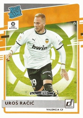 Sticker Uros Racic - Chronicles Soccer 2020-2021
 n. LLRR7 - Topps