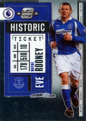 Sticker Wayne Rooney - Chronicles Soccer 2020-2021
 n. PLHT2 - Topps