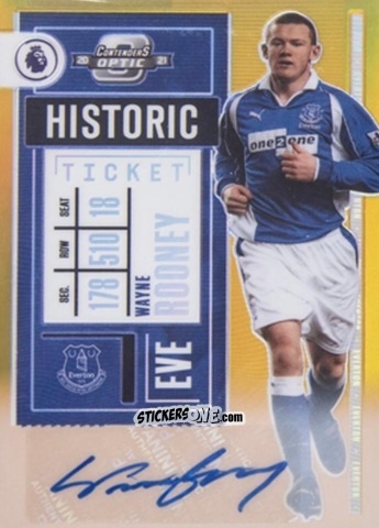 Sticker Wayne Rooney - Chronicles Soccer 2020-2021
 n. PLHTA2 - Topps