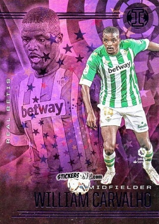 Sticker William Carvalho - Chronicles Soccer 2020-2021
 n. LLI12 - Topps