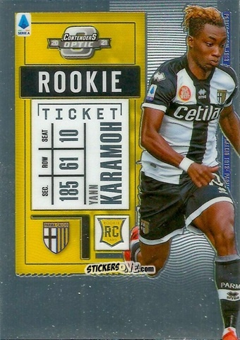 Sticker Yann Karamoh - Chronicles Soccer 2020-2021
 n. SART3 - Topps