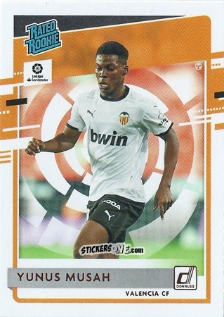 Sticker Yunus Musah - Chronicles Soccer 2020-2021
 n. LLRR3 - Topps