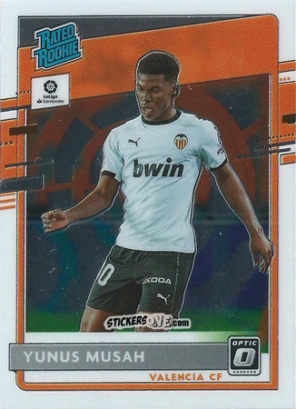 Sticker Yunus Musah - Chronicles Soccer 2020-2021
 n. LLOR6 - Topps