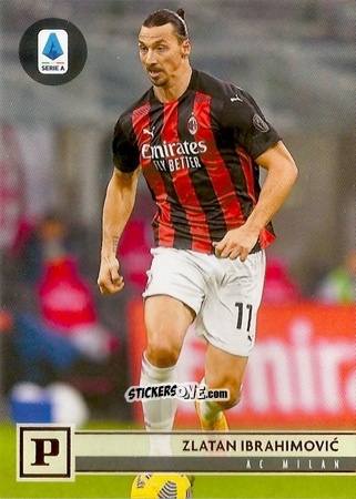 Sticker Zlatan Ibrahimovic - Chronicles Soccer 2020-2021
 n. SAP1 - Topps