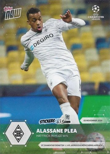 Cromo Alassane Plea - Now UEFA Champions League 2020-2021
 n. 17 - Topps