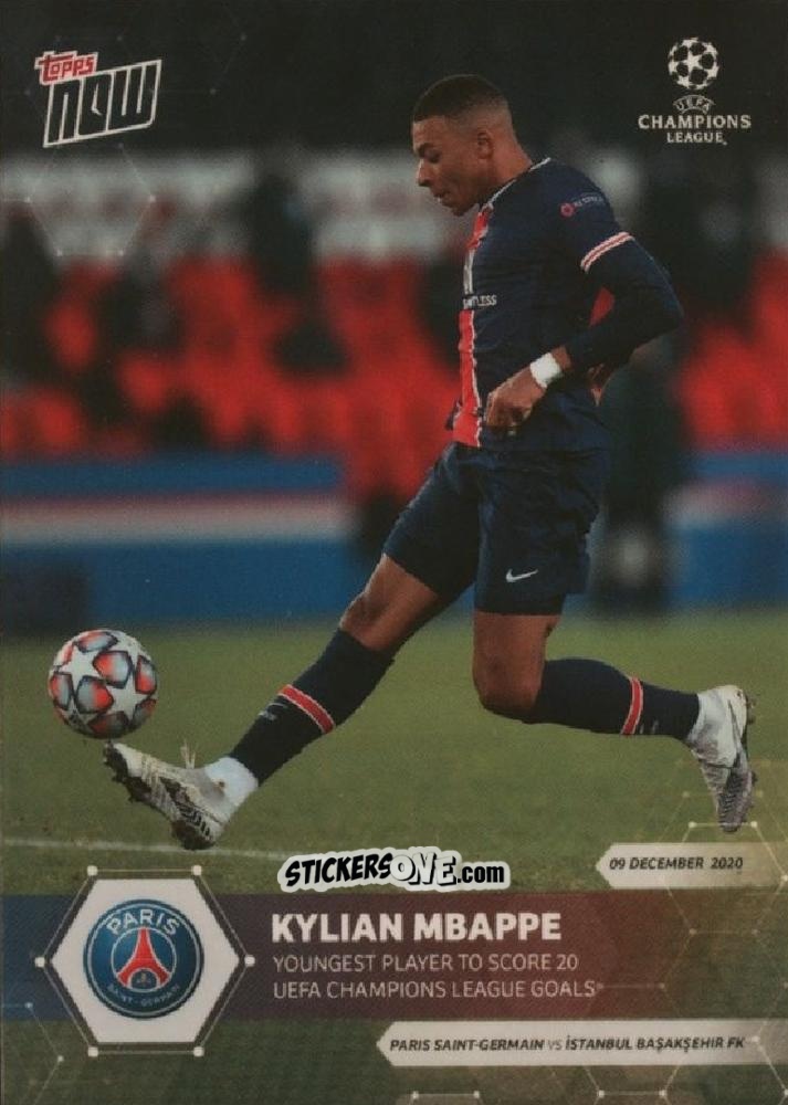 Sticker Kylian Mbappe - Now UEFA Champions League 2020-2021
 n. 37 - Topps