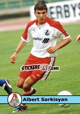 Cromo Albert Sarkisyan - Our Football Legends
 n. 4 - Artball