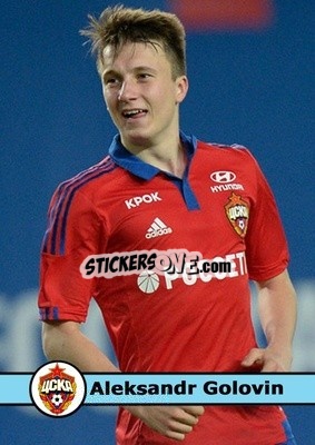 Sticker Aleksandr Golovin - Our Football Legends
 - Artball