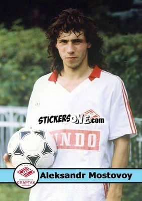 Sticker Aleksandr Mostovoy - Our Football Legends
 n. 31 - Artball
