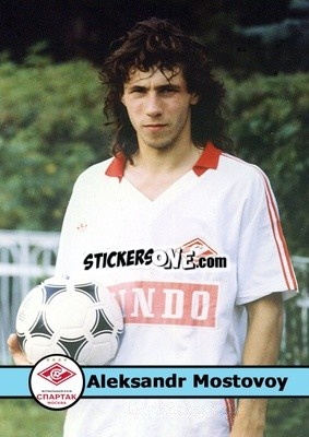 Sticker Aleksandr Mostovoy - Our Football Legends
 - Artball