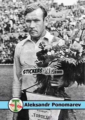 Sticker Aleksandr Ponomarev - Our Football Legends
 n. 36 - Artball