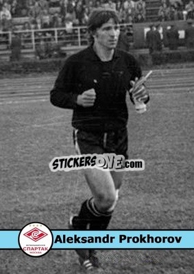 Sticker Aleksandr Prokhorov - Our Football Legends
 n. 37 - Artball