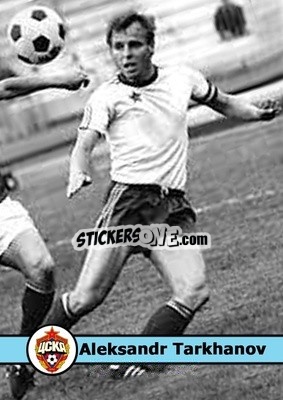 Sticker Aleksandr Tarkhanov - Our Football Legends
 n. 42 - Artball