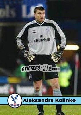 Sticker Aleksandrs Kolinko - Our Football Legends
 - Artball