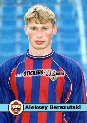 Sticker Aleksey Berezutski - Our Football Legends
 - Artball