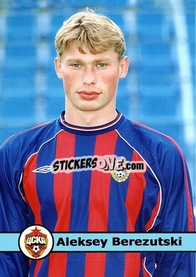 Sticker Aleksey Berezutski - Our Football Legends
 n. 50 - Artball