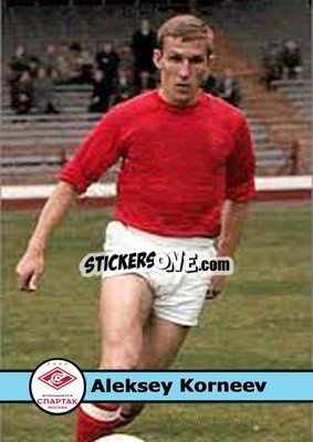 Sticker Aleksey Korneev - Our Football Legends
 n. 53 - Artball