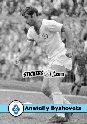 Sticker Anatoliy Byshovets - Our Football Legends
 n. 67 - Artball