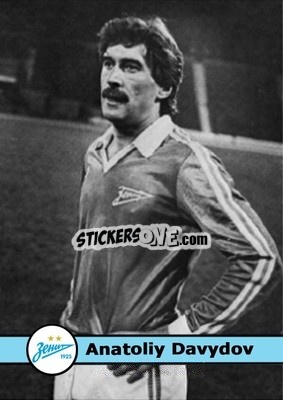 Sticker Anatoliy Davydov - Our Football Legends
 n. 68 - Artball