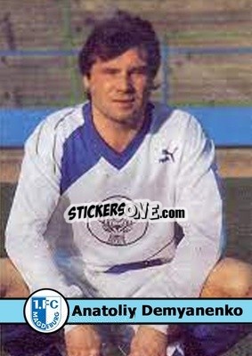 Sticker Anatoliy Demyanenko - Our Football Legends
 n. 69 - Artball
