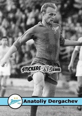 Sticker Anatoliy Dergachev - Our Football Legends
 n. 70 - Artball