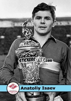 Sticker Anatoliy Isaev - Our Football Legends
 n. 72 - Artball