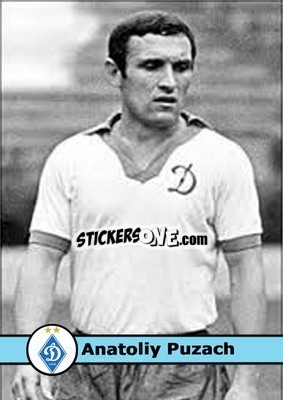 Sticker Anatoliy Puzach - Our Football Legends
 n. 75 - Artball