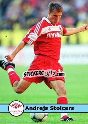 Sticker Andrejs Stolcers - Our Football Legends
 - Artball
