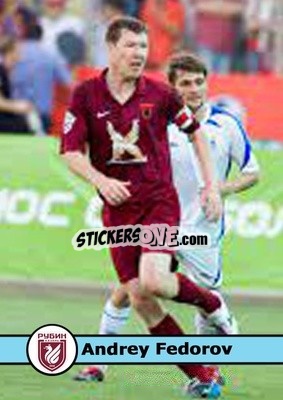 Sticker Andrey Fedorov - Our Football Legends
 - Artball
