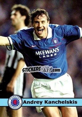 Sticker Andrey Kanchelskis - Our Football Legends
 n. 87 - Artball