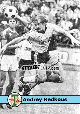 Sticker Andrey Redkous - Our Football Legends
 - Artball