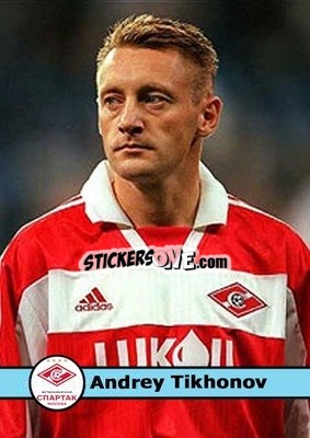 Sticker Andrey Tikhonov - Our Football Legends
 n. 92 - Artball