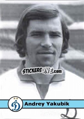 Sticker Andrey Yakubik - Our Football Legends
 - Artball