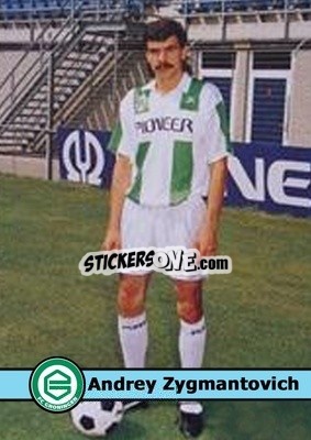 Sticker Andrey Zygmantovich - Our Football Legends
 n. 95 - Artball