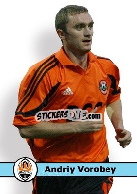 Sticker Andriy Vorobey - Our Football Legends
 n. 107 - Artball