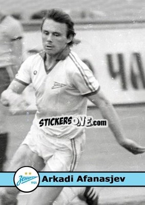 Sticker Arkadi Afanasjev - Our Football Legends
 n. 114 - Artball