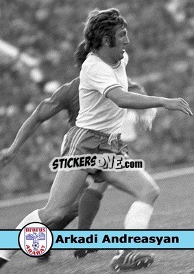 Sticker Arkadi Andreasyan - Our Football Legends
 - Artball