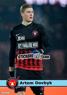 Sticker Artem Dovbyk - Our Football Legends
 n. 119 - Artball
